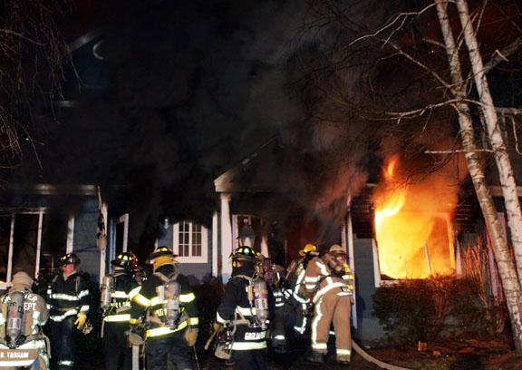 March 24, 2006 Mutual aid to Brewster | Structure Fire | Fieldstone Pond | Pictures Copyright © 2006 Photos:  Frank Becerra Jr. / The Journal News, County Car 2 (Ron Davies), and John Marshall.